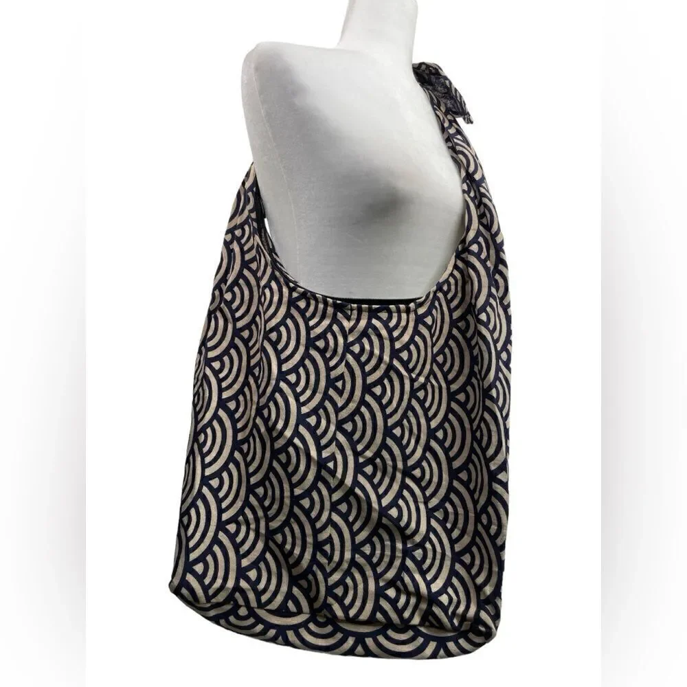 Boho Fabric Paisley Bag Large